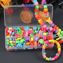 Load image into Gallery viewer, 200pcs Beads Toys For Children DIY Hand-made Necklaces Bracelets Girl Kids Toddler Beaded Puzzles Educational Toy Free Shipping