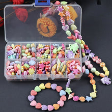 Load image into Gallery viewer, 200pcs Beads Toys For Children DIY Hand-made Necklaces Bracelets Girl Kids Toddler Beaded Puzzles Educational Toy Free Shipping
