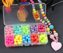 Load image into Gallery viewer, 200pcs Beads Toys For Children DIY Hand-made Necklaces Bracelets Girl Kids Toddler Beaded Puzzles Educational Toy Free Shipping